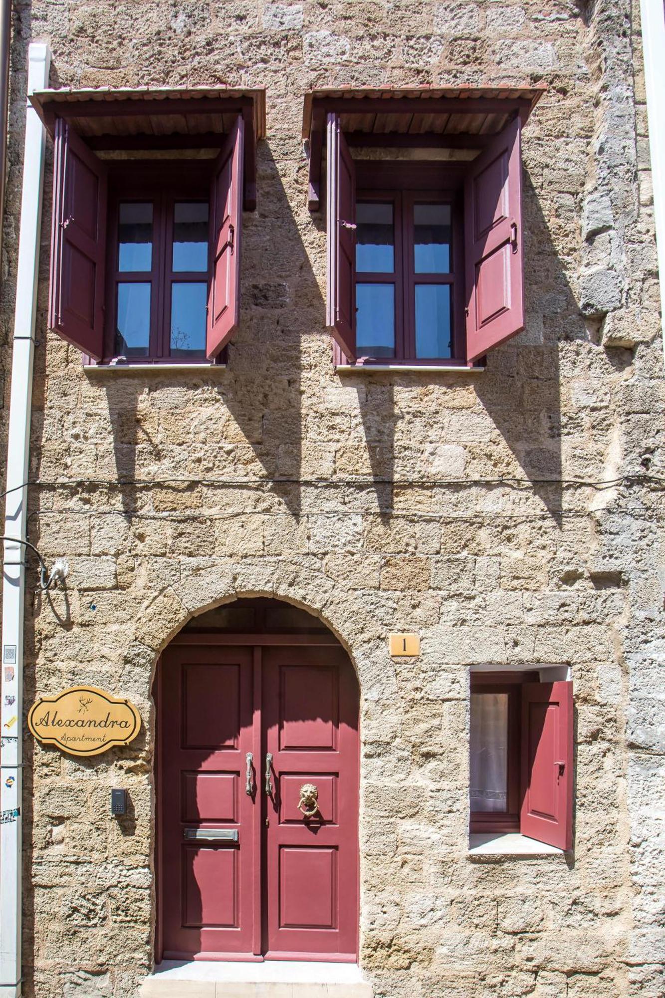 Alexandras Stone House Villa Rhodes City Exterior foto