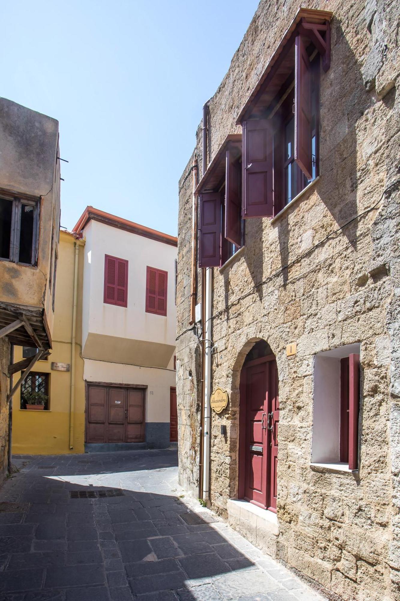 Alexandras Stone House Villa Rhodes City Exterior foto