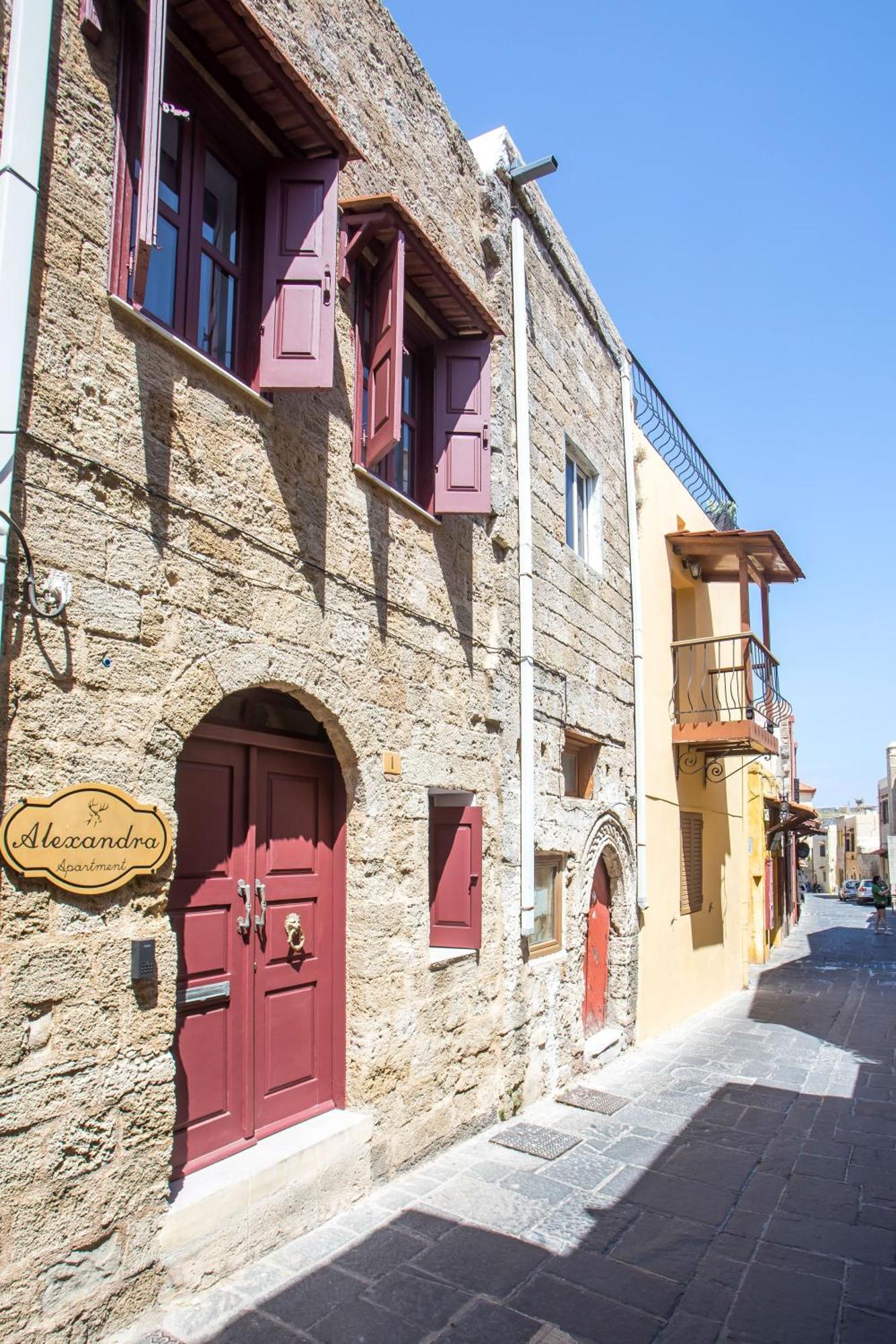 Alexandras Stone House Villa Rhodes City Exterior foto